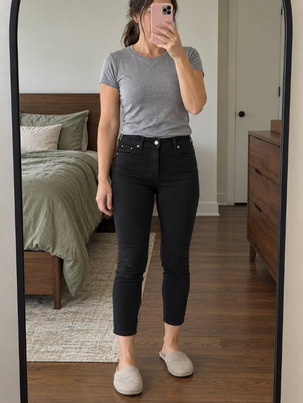 Banana Republic Premium Denim High-Rise Skinny Jeans Black 29 Short